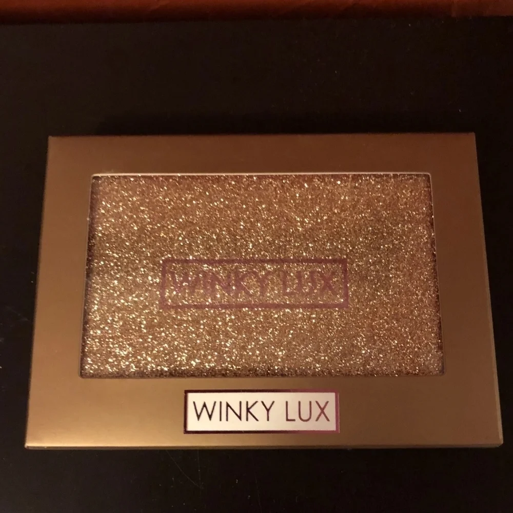 Winky Lux Mini Uptown Kitten Palette 6 Shadow Palette Glitter RARE!